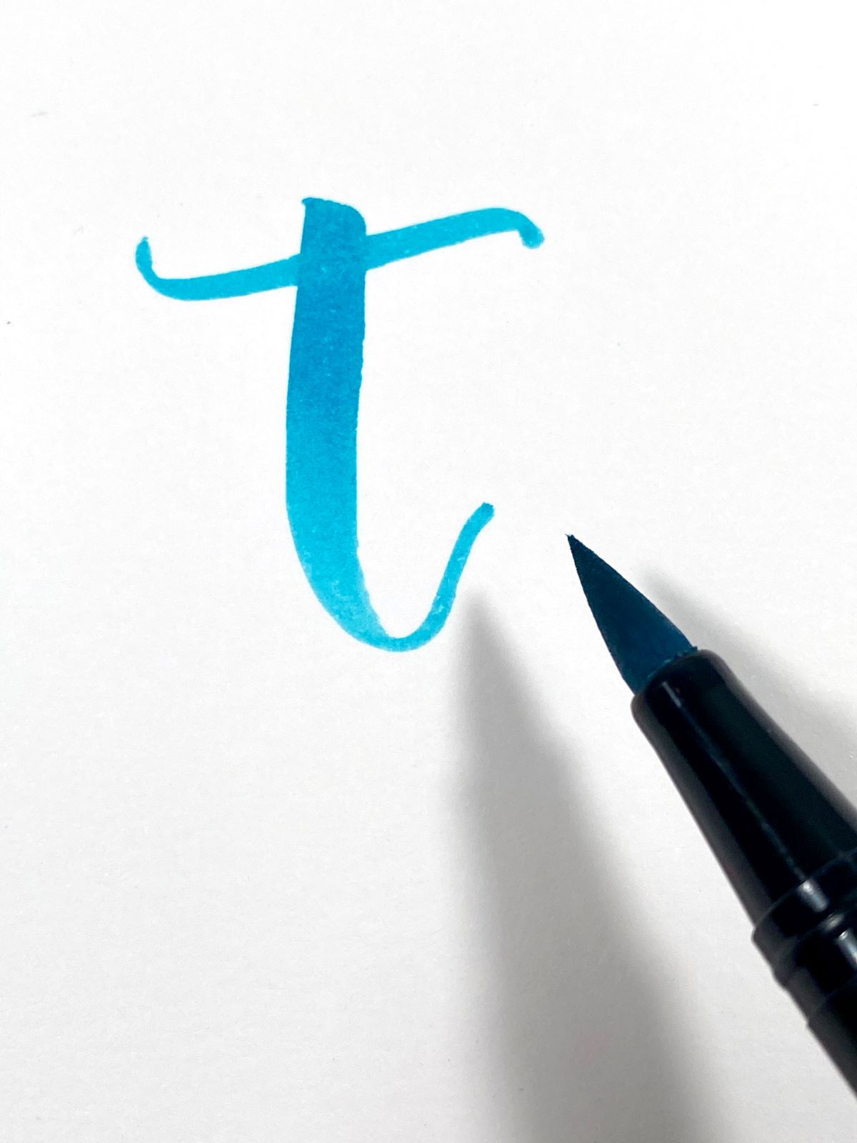 4 Calligraphy Blend Techniques Using Ecoline Brush Pens 