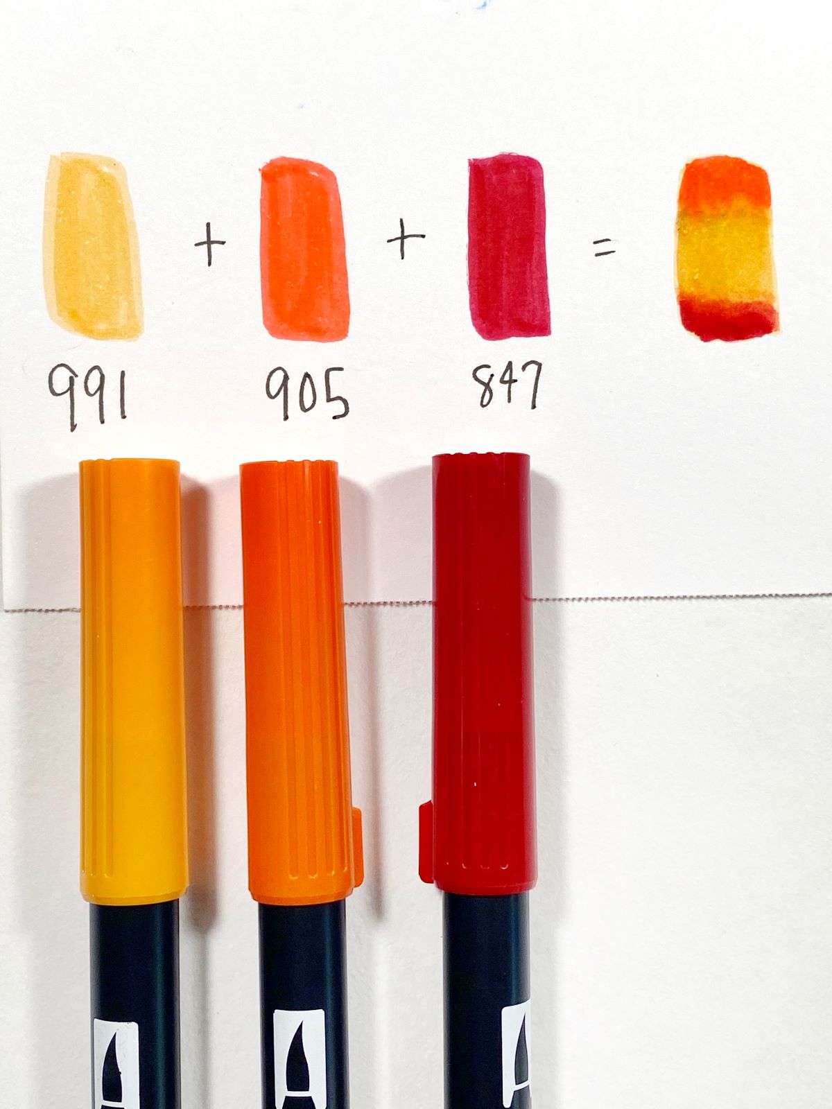 Color Harmonies with Dual Brush Pens - Tombow USA Blog