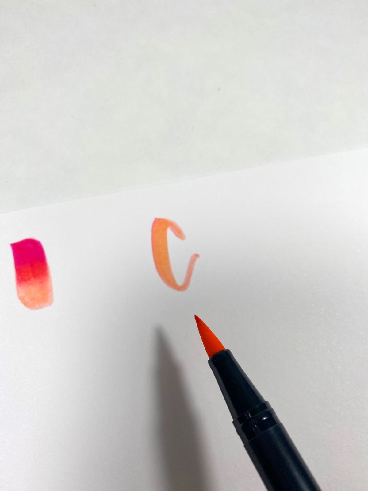 Tombow Brush Lettering Tutorial: How to Blend Tombow Markers - Persia Lou