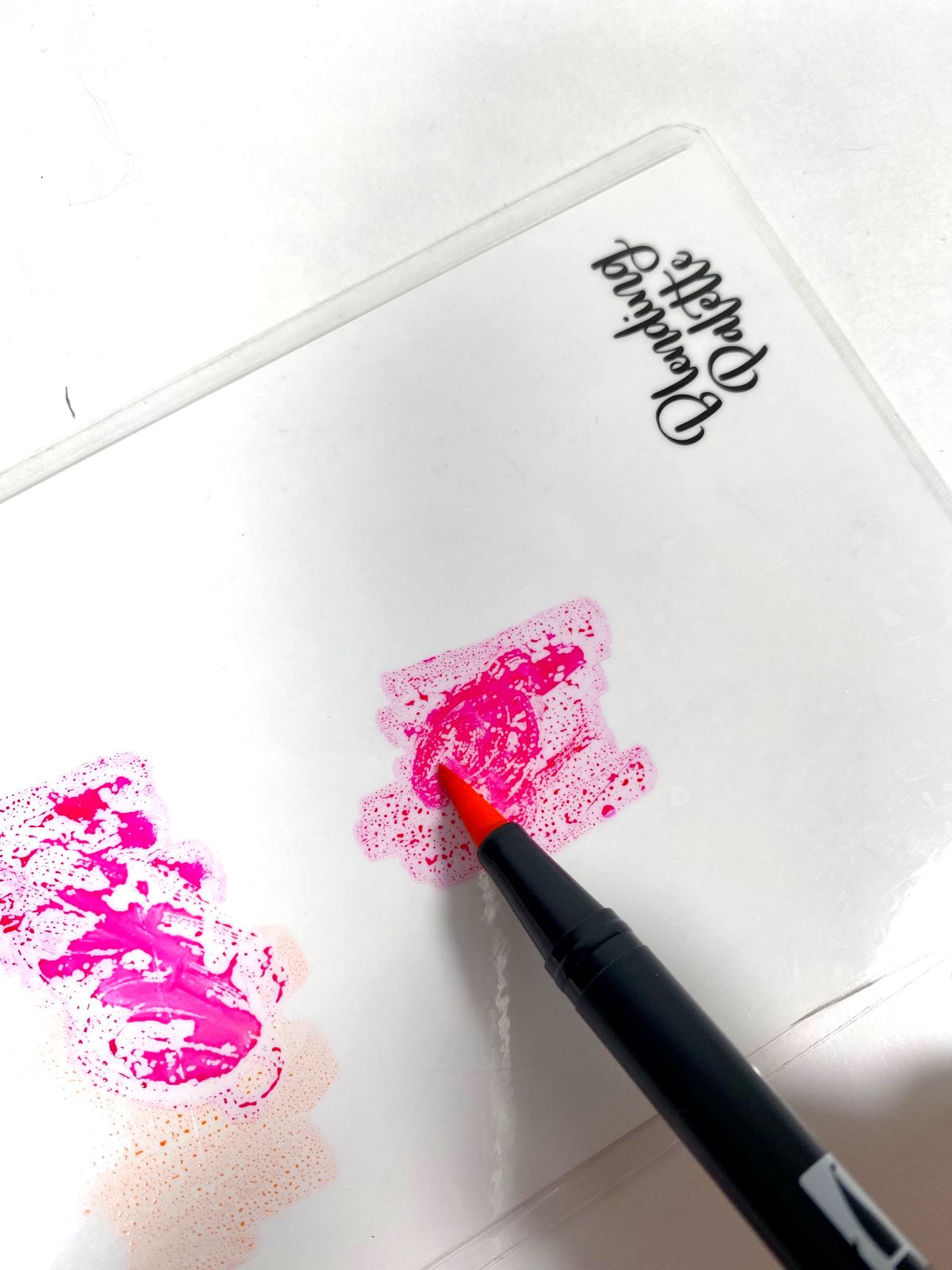 Blending Dual Brush Pens with Water - Tombow USA Blog