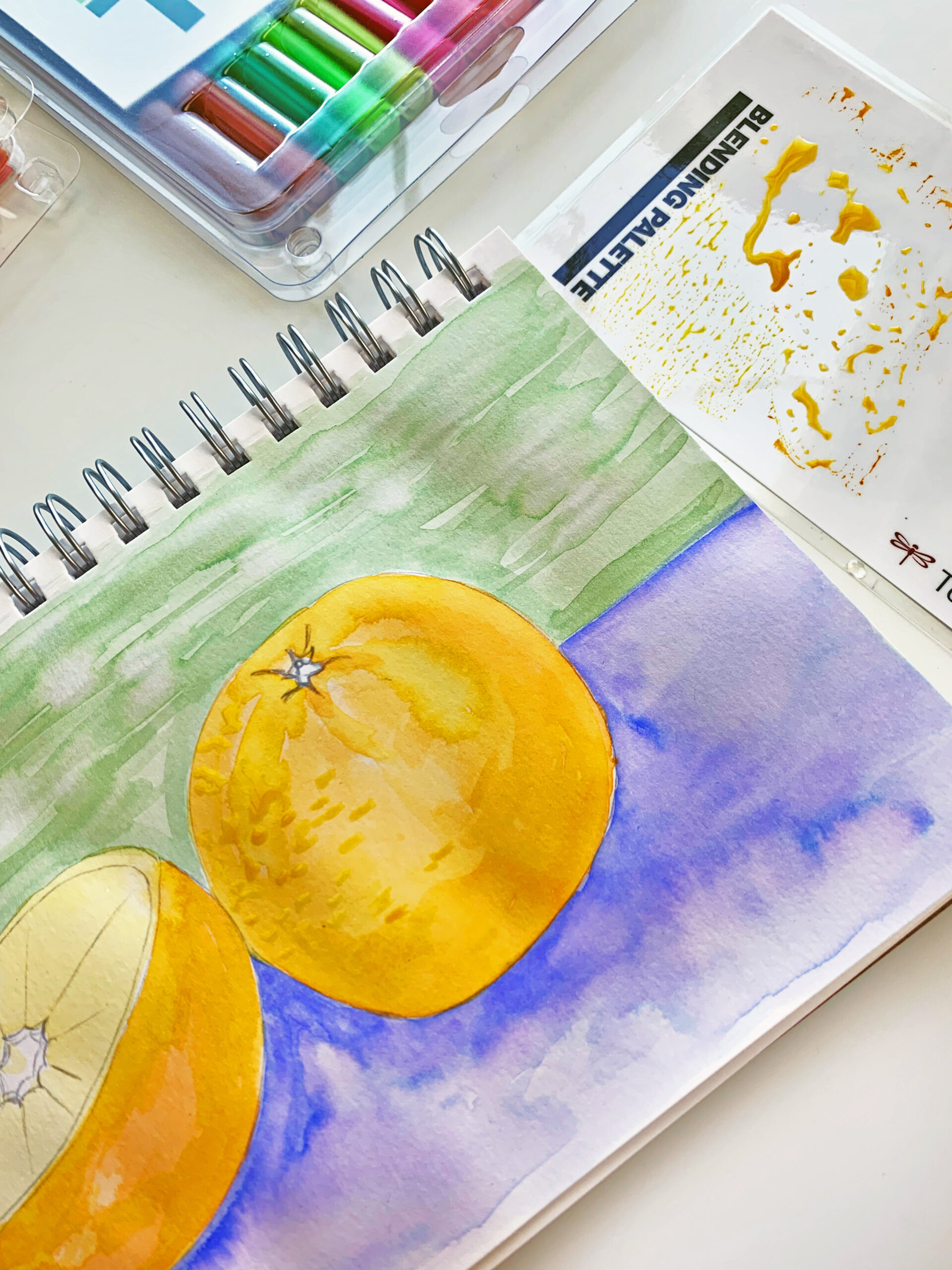 Using Tombow Dual Brush Pens for Watercoloring - Tombow USA Blog