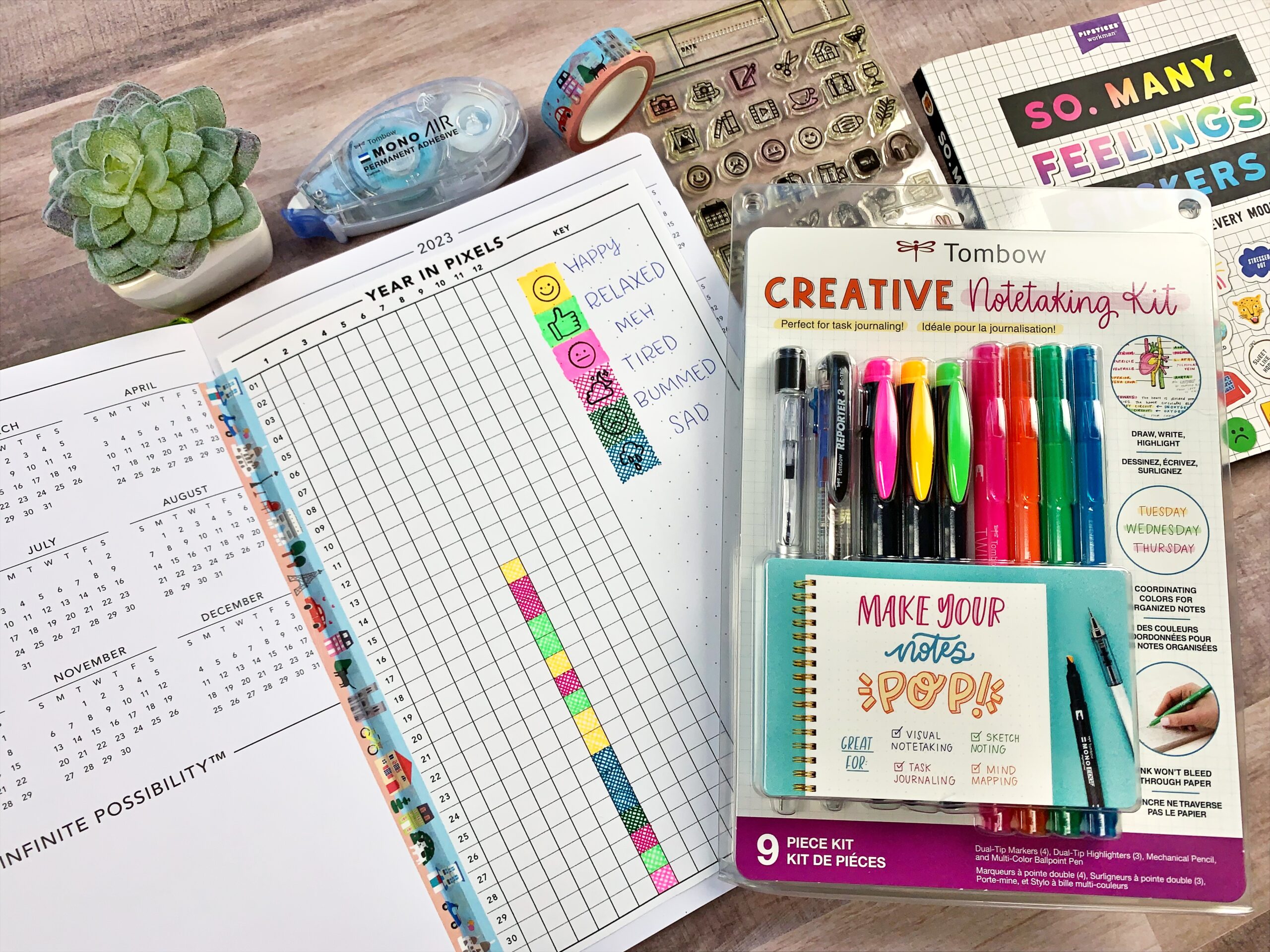 Tombow Creative Notetaking Kit