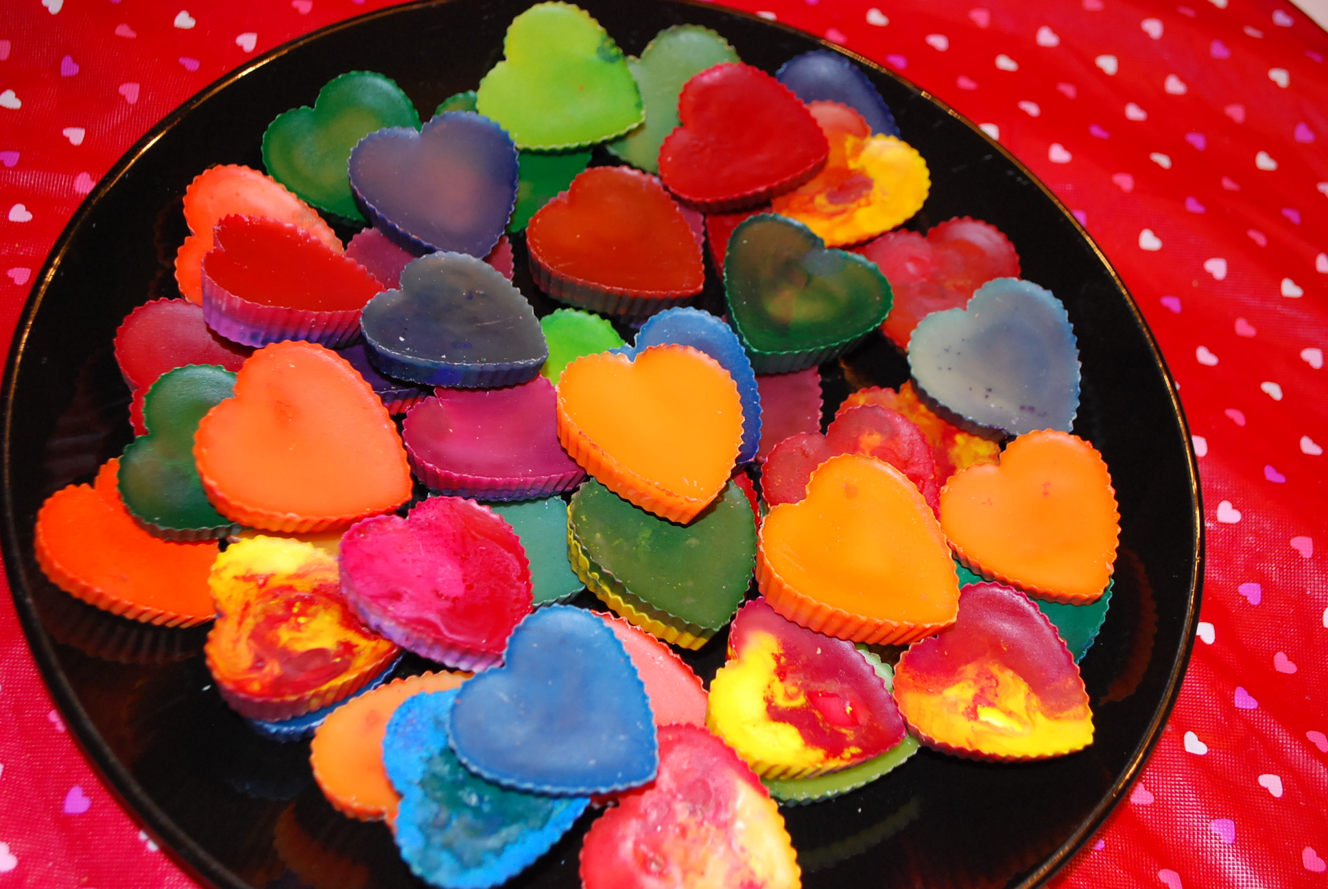 How To Make A Melted Crayon Heart Art