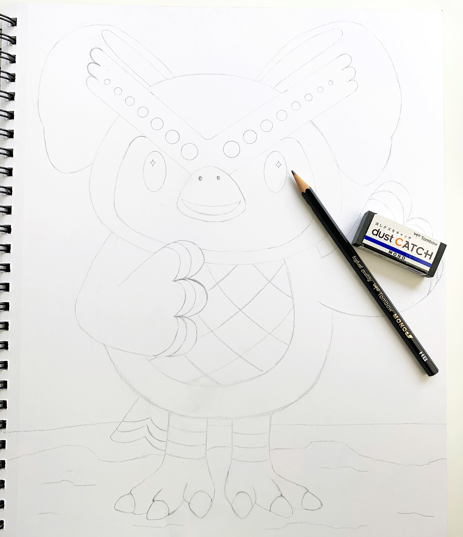 How to Create Animal Crossing Watercolor Fan Art - Jennie Garcia