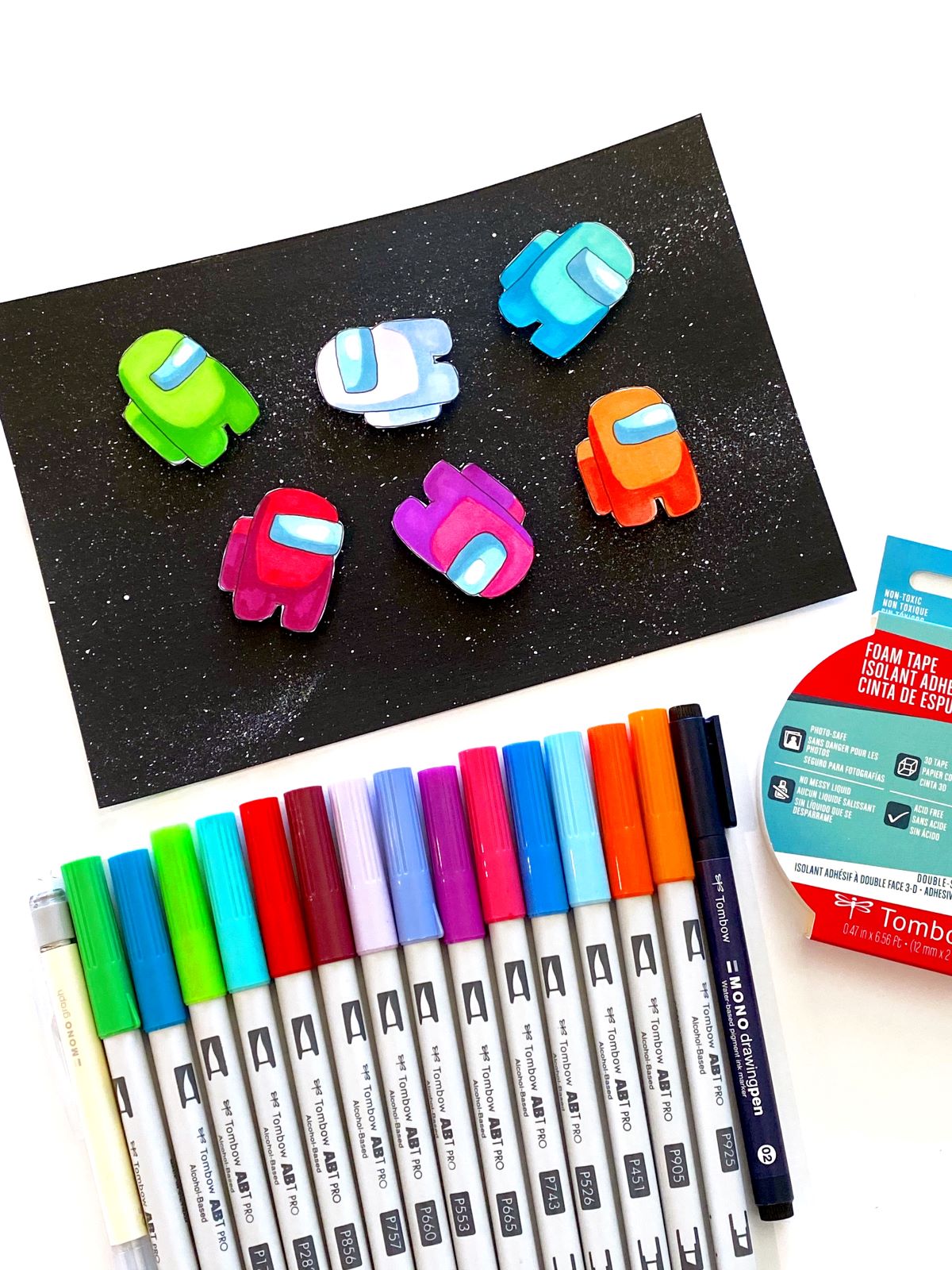 Brush Pen Adventure Pack - Face Paint Pens Pack