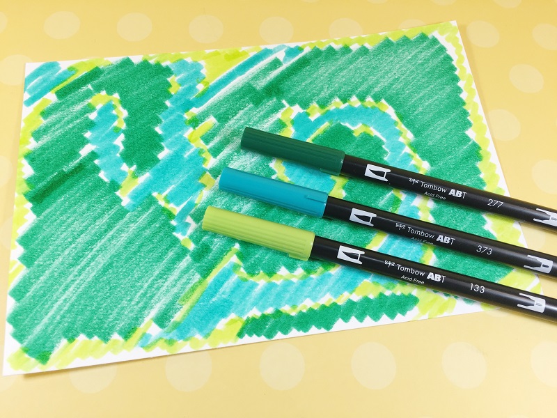 Create Gold Foil and Watercolor Shamrocks with Tombow Adhesives