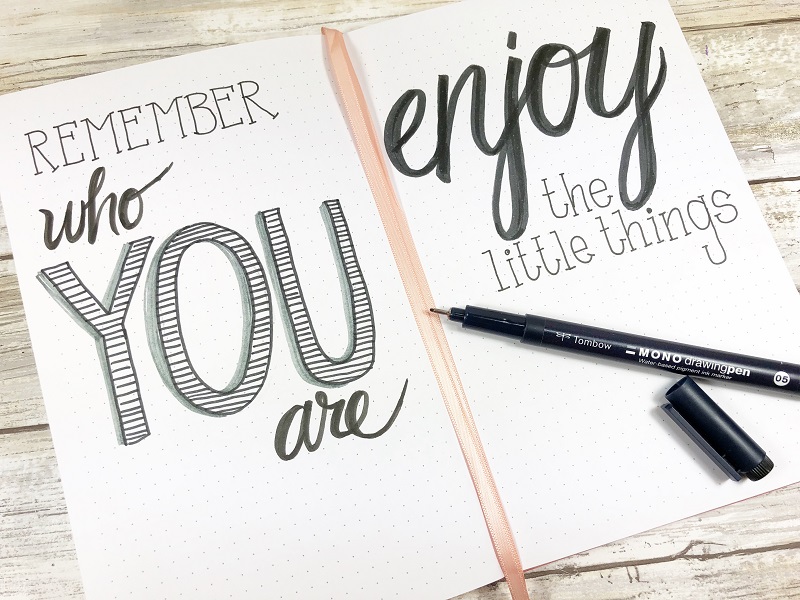 Hand Lettering for Beginners: Best Tips & Tools ⋆ Sheena of the Journal