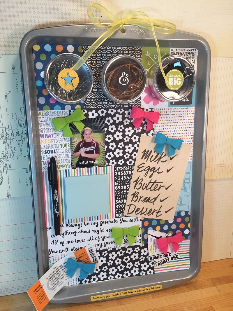 How to Create Home Decor with Scrapbook Supplies - Tombow USA Blog