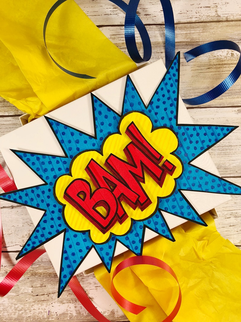 Create a Superhero Birthday Gift Box with Beth Watson