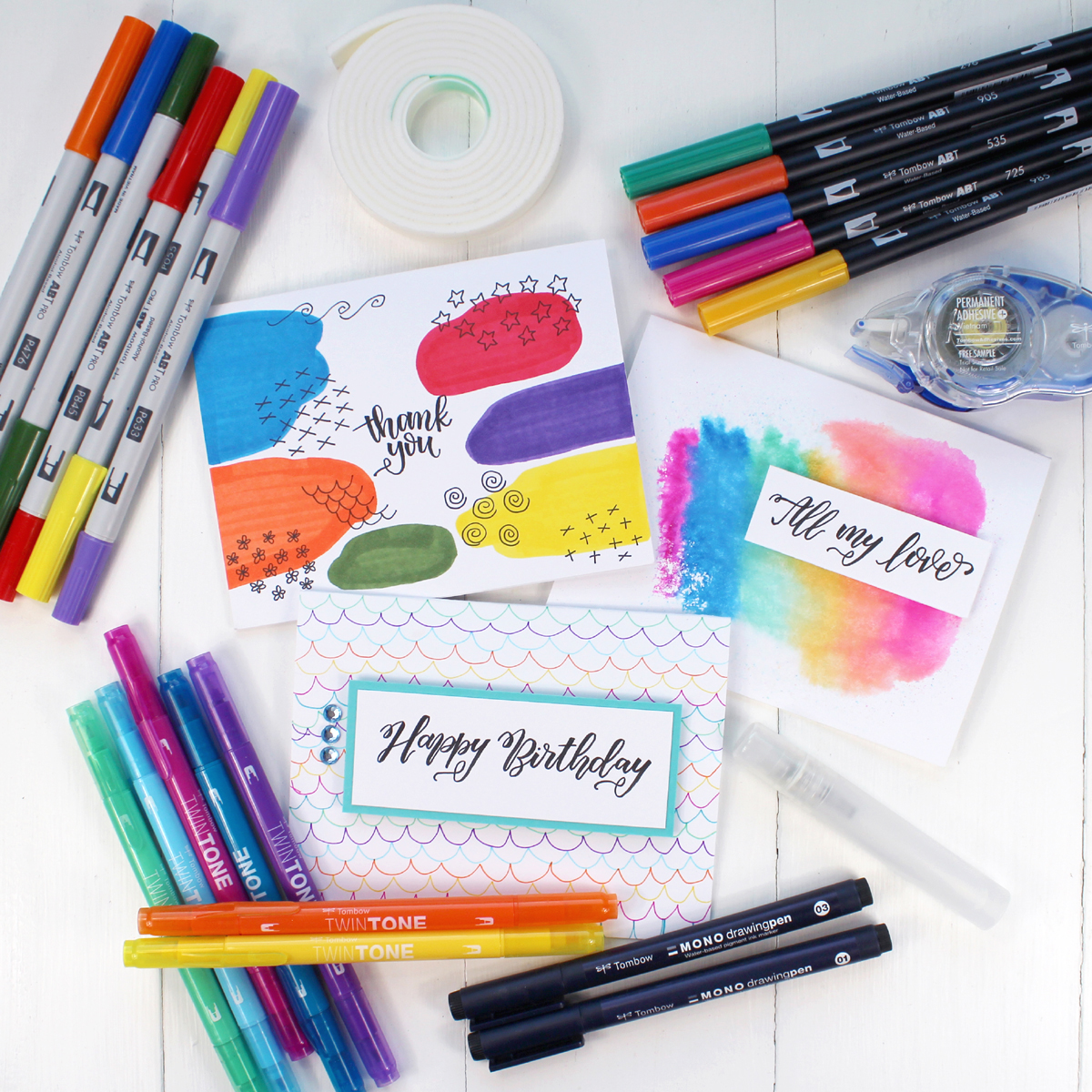 How to Make Paper Stars with ABT PRO Markers - Tombow USA Blog