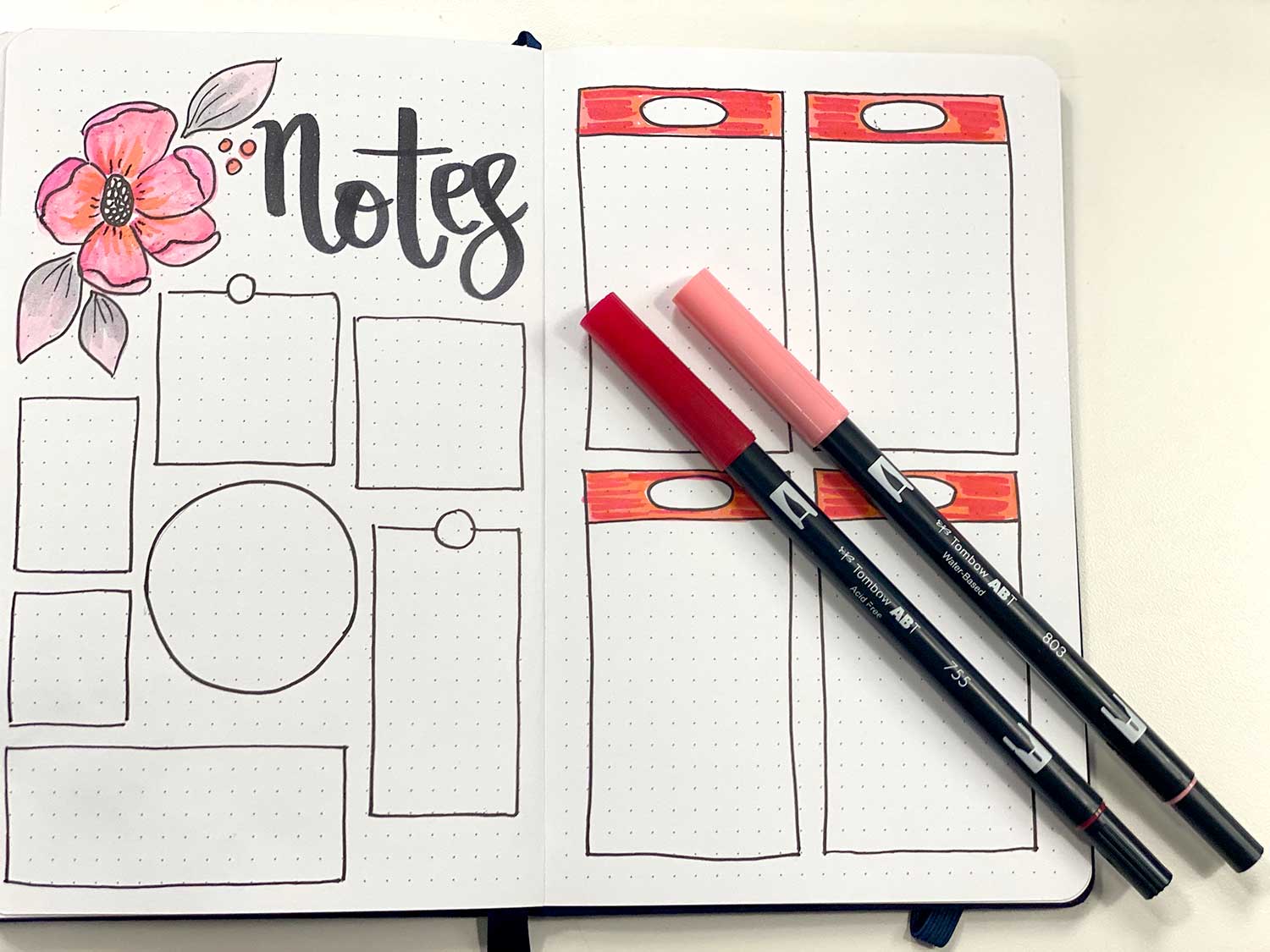 How to Create a Notes Page in Your Journal - Tombow USA Blog