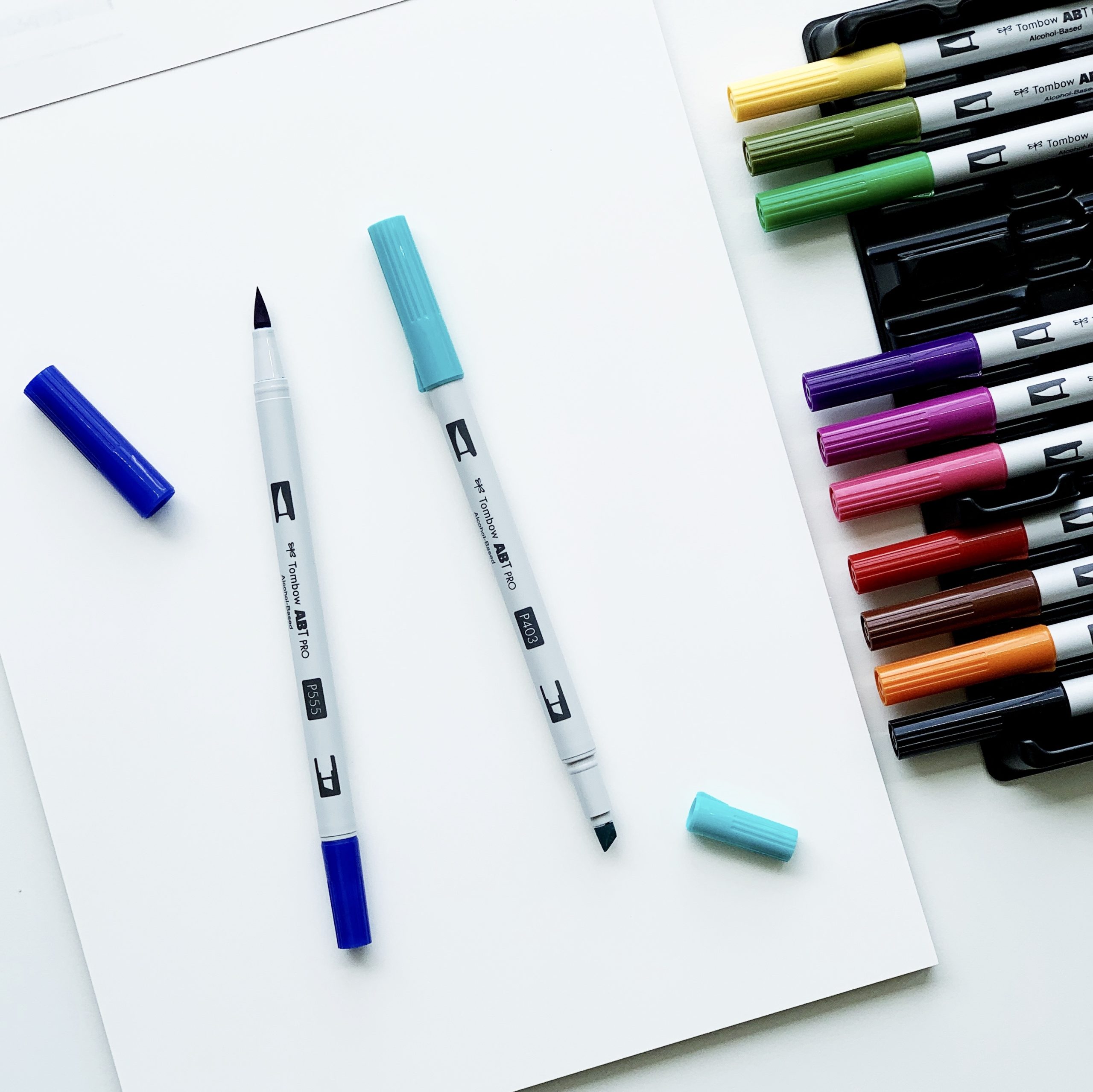 Blending with the Tombow ABT PRO Alcohol Markers - Tombow USA Blog