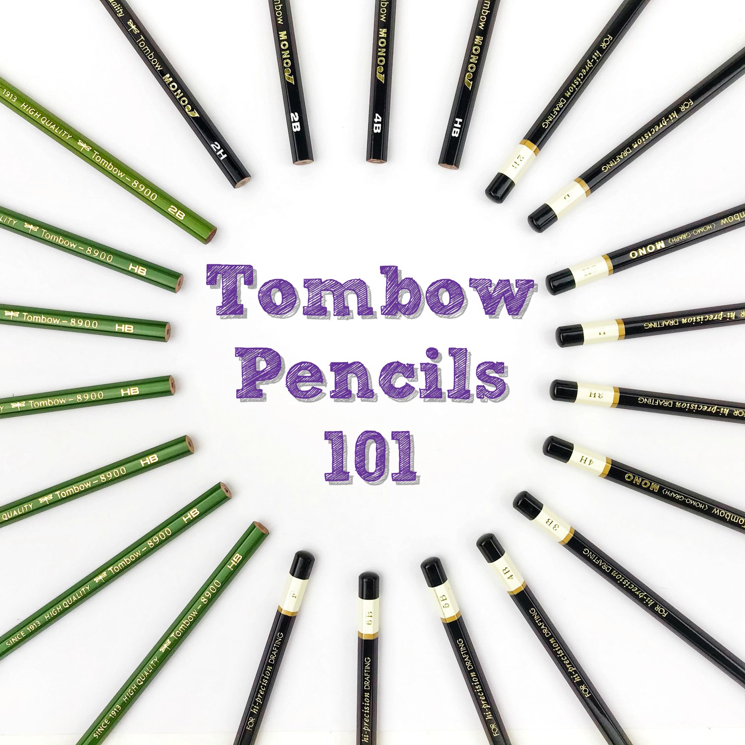 Everything You Need To Know About Tombow Pencils - Serena Bee