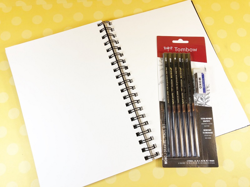 Mono J Drawing Pencil Set - 6 Pack - Home