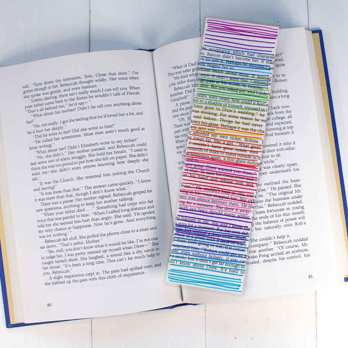 Easy Book Page Bookmarks - Natalie Shaw