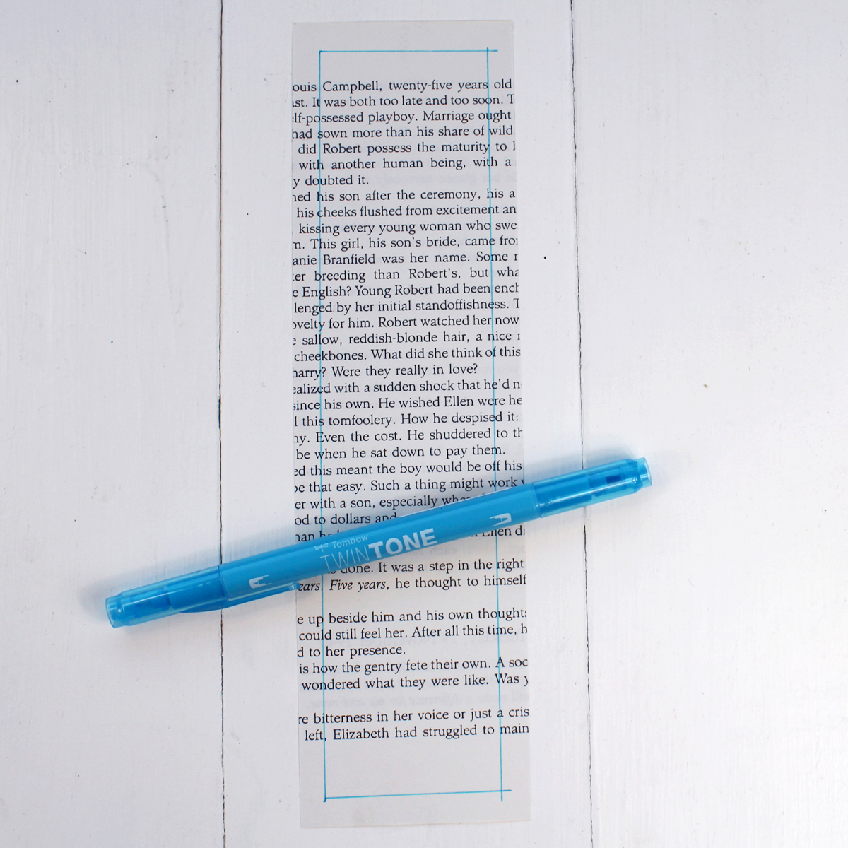 Easy Book Page Bookmarks - Natalie Shaw