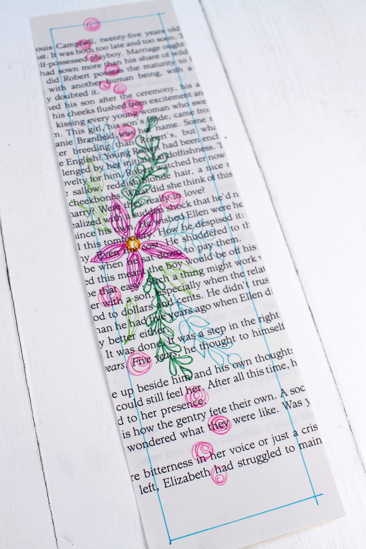 Easy Book Page Bookmarks - Natalie Shaw