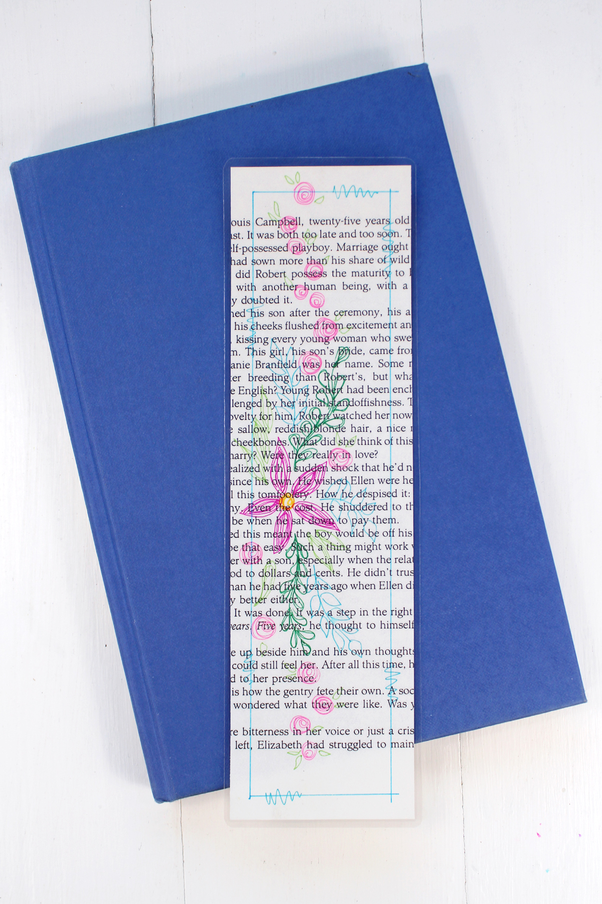 Easy Book Page Bookmarks - Natalie Shaw