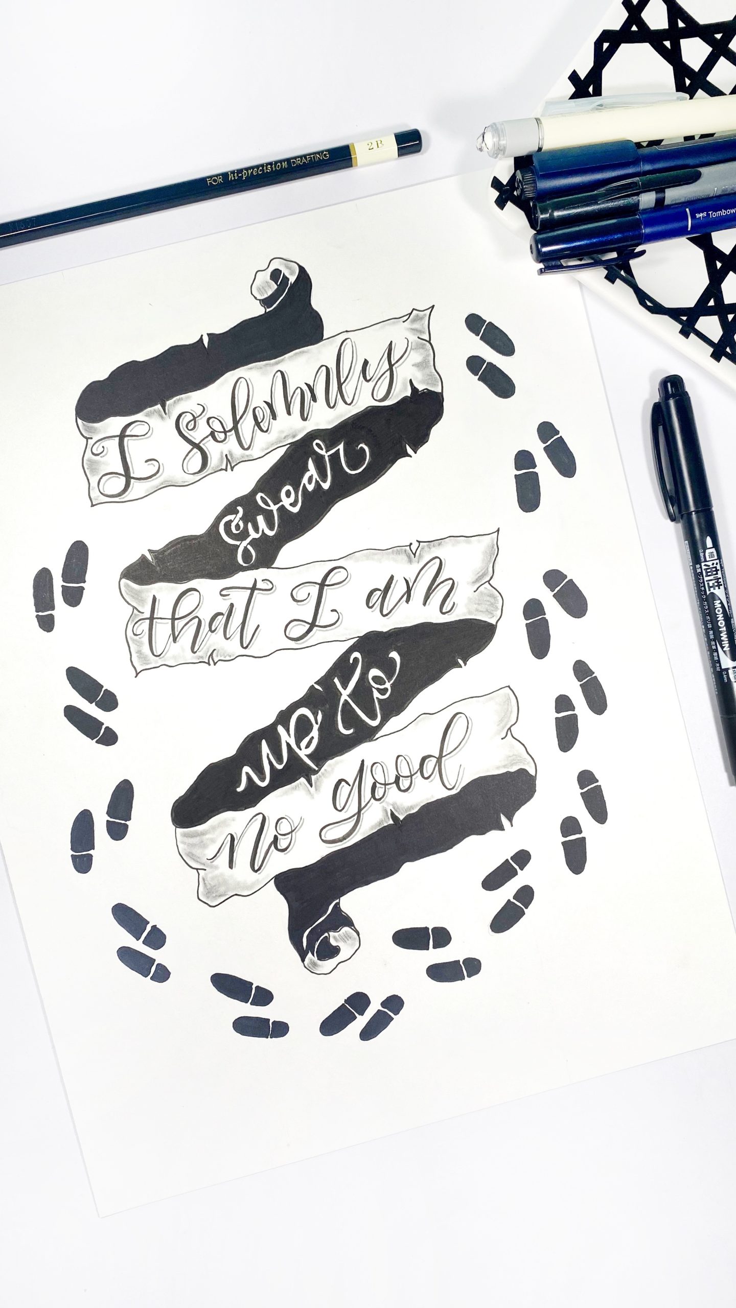 Create a Harry Potter Banner Quote - Mandy Faucher