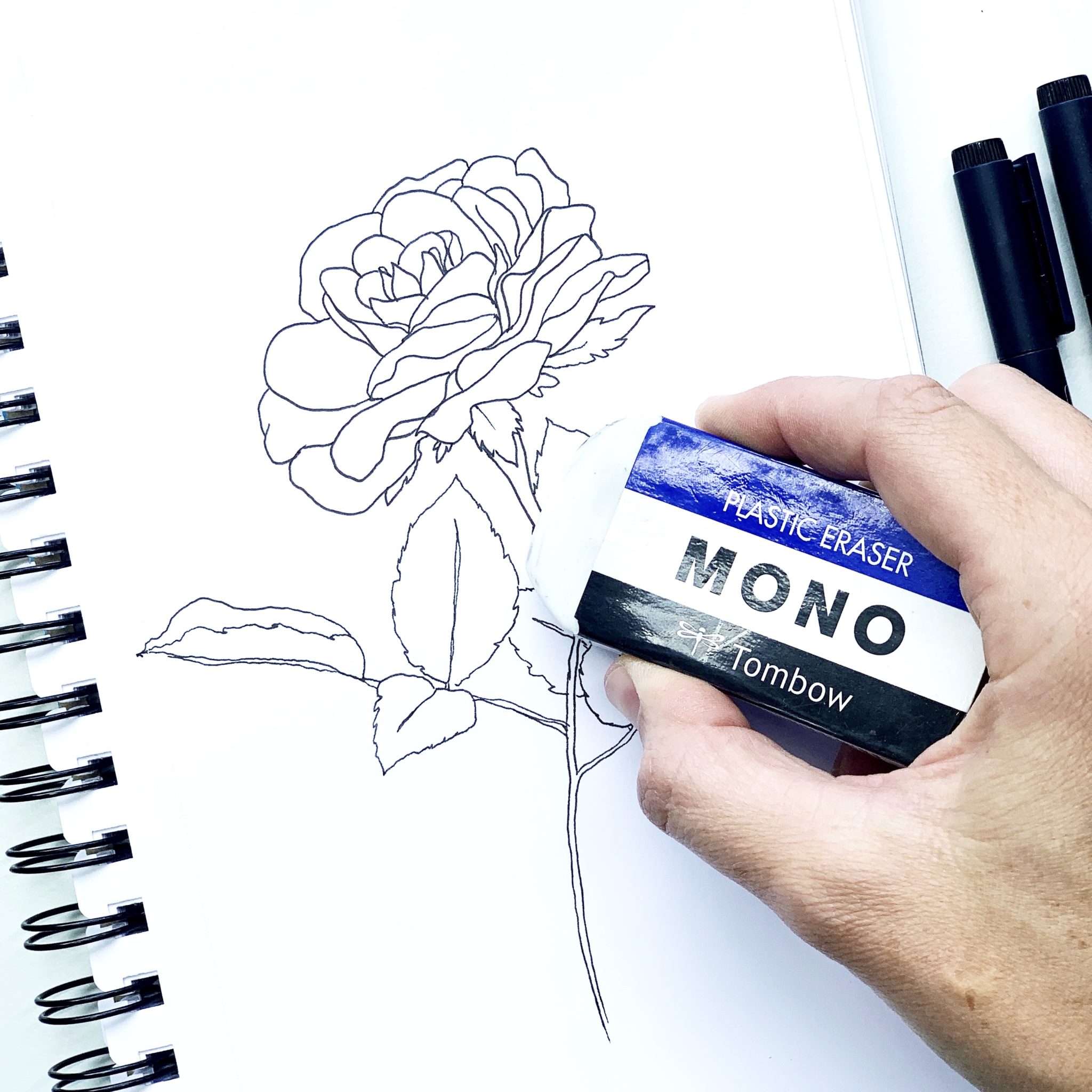 Pencil Shading Tips for Easily Sketching Flowers - Tombow USA Blog