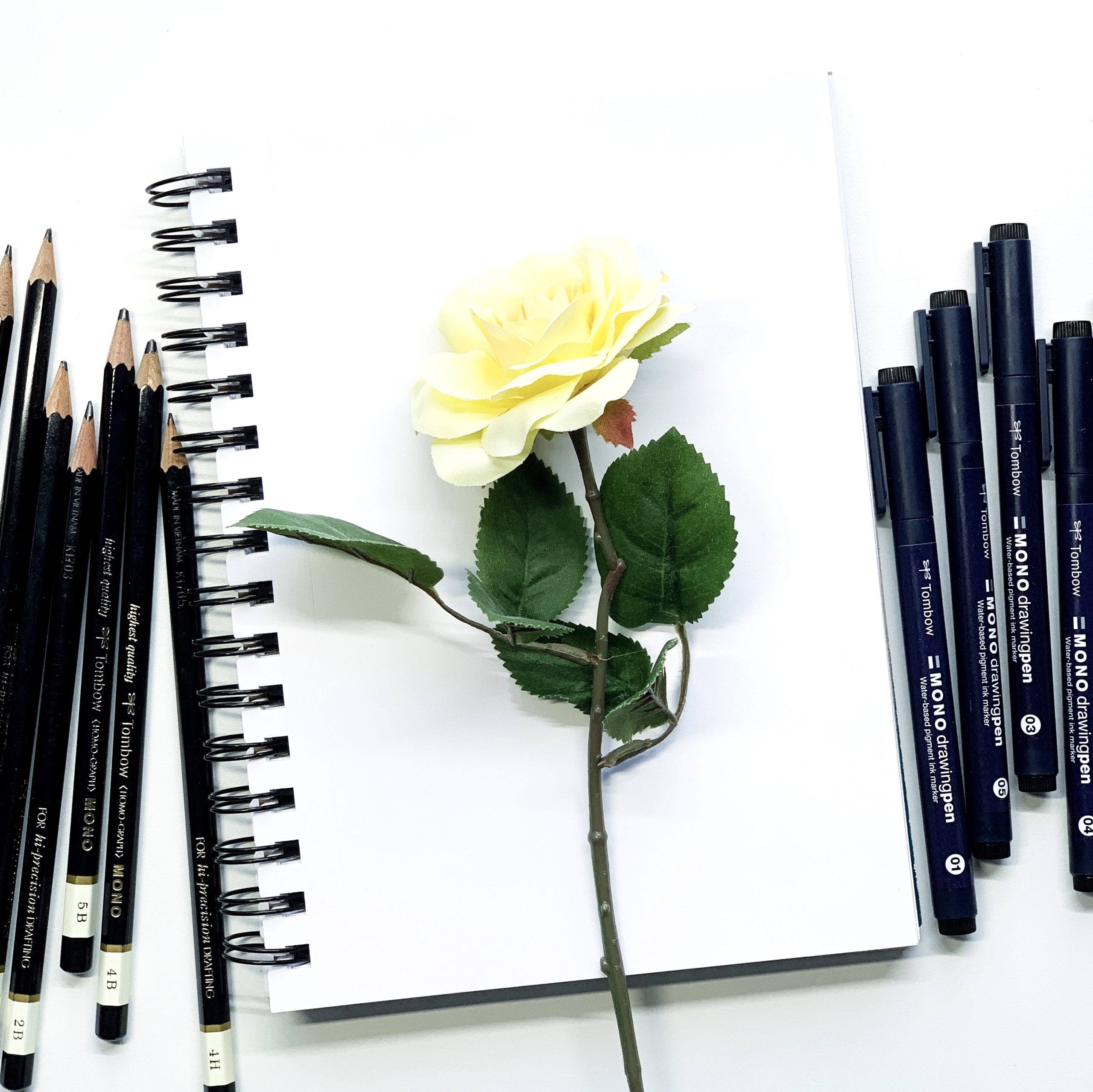 Pencil Shading Tips for Easily Sketching Flowers - Tombow USA Blog