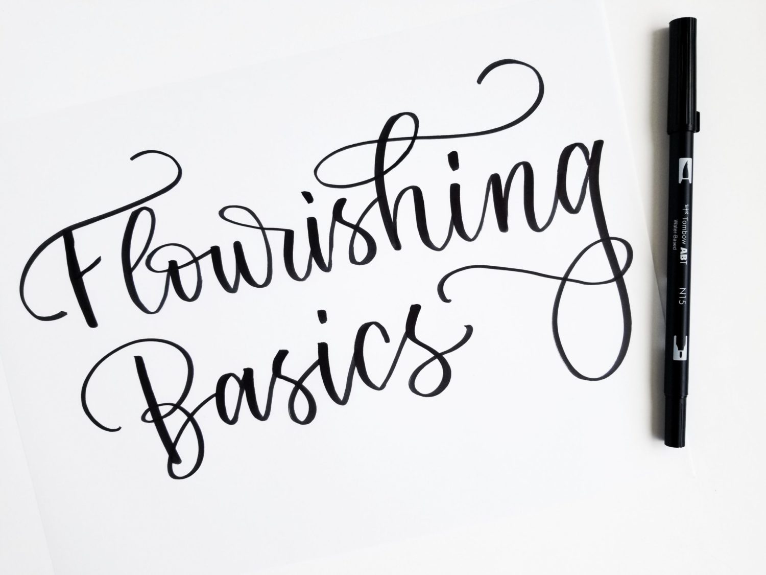 Lettering: Brush Pen Basics