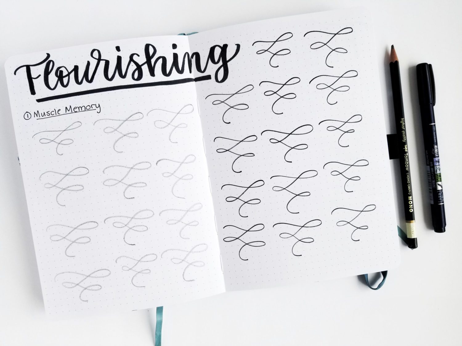 Flourishing Words & Paragraphs: 6 Easy Tips For Calligraphy Beginners -  Curious Medium Calligraphy