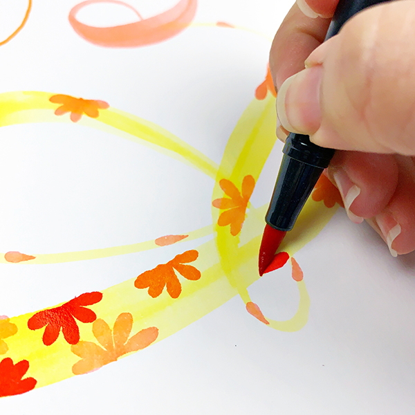 How to Make Flower Power Lettering  - Jennie Garcia