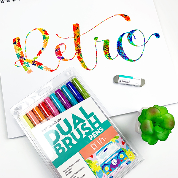 How to Make Flower Power Lettering  - Jennie Garcia