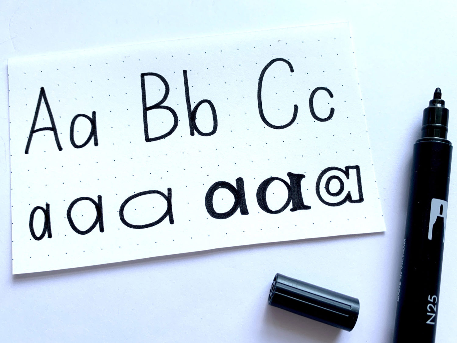 A Practical Guide to Lettering in Different Styles - Tombow USA Blog