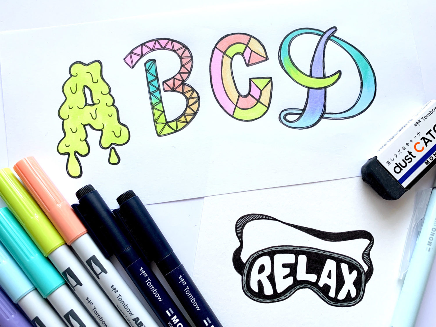 10 Easy Hand Lettering Ideas and Styles - Smiling Colors