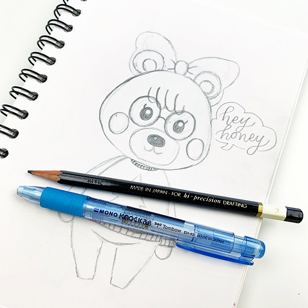 How to Make a Fun Doodle of Animal Crossing Cubs - Jennie Garcia 