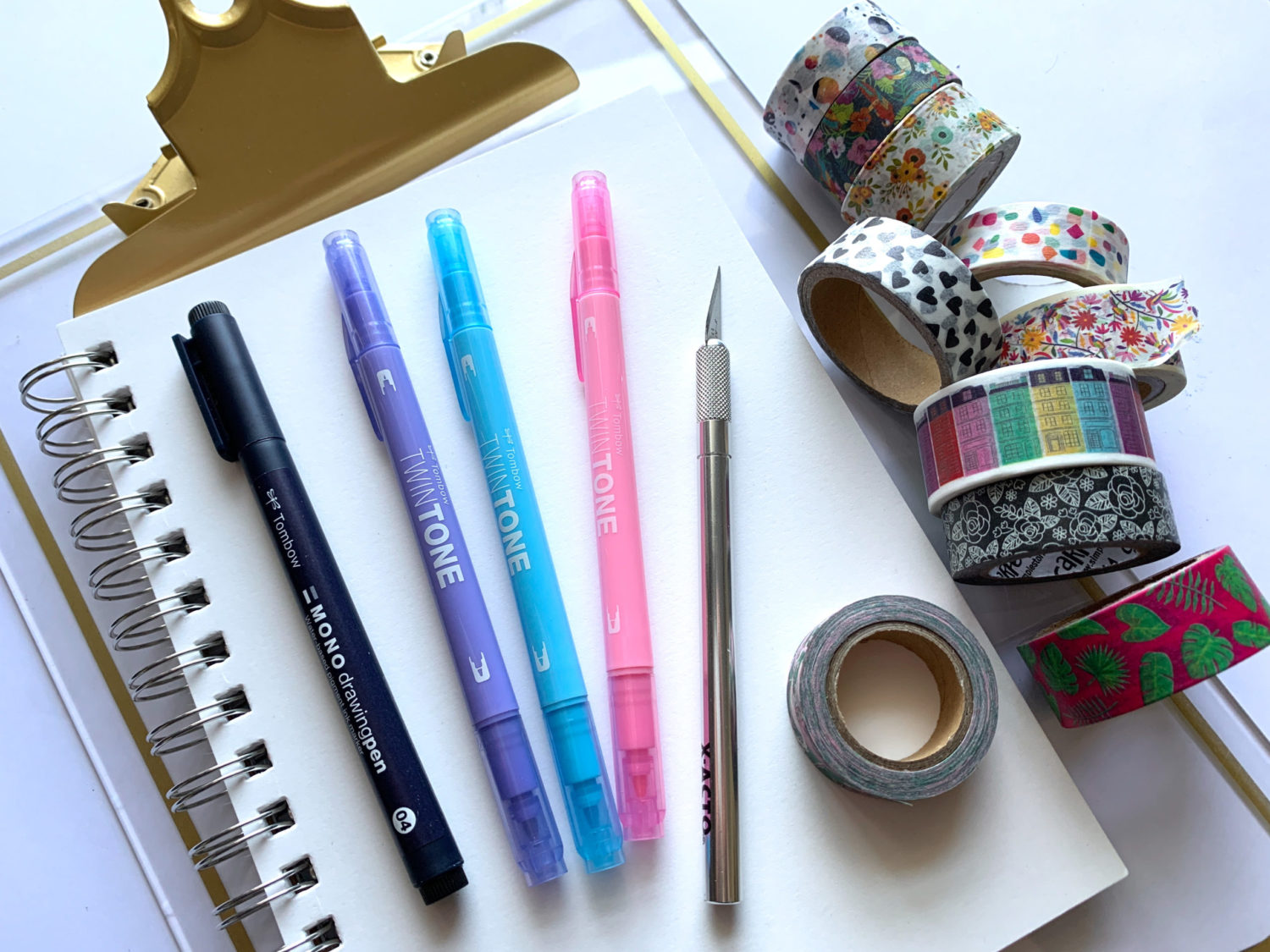 How to Make a Washi Tape Gallery - Tombow USA Blog