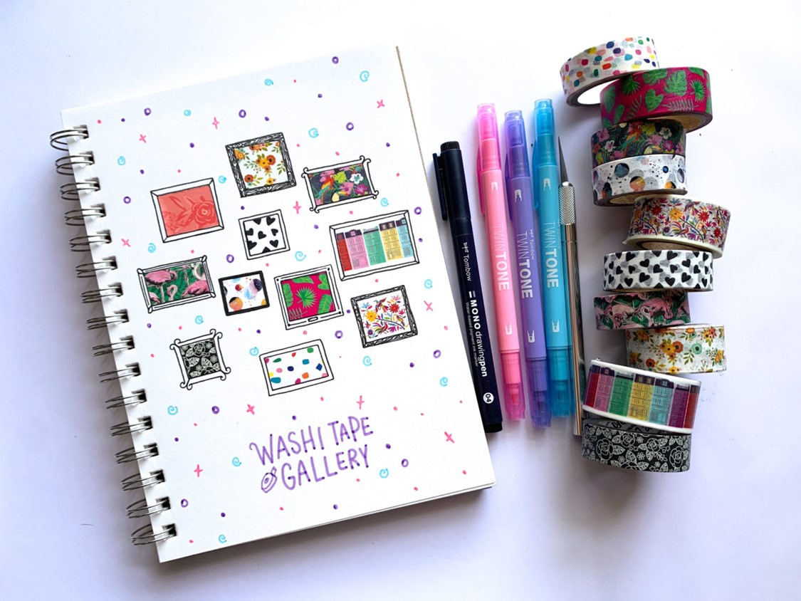 Washi Tape 2 Ways: Easy Planner Decoration Ideas, March 2019