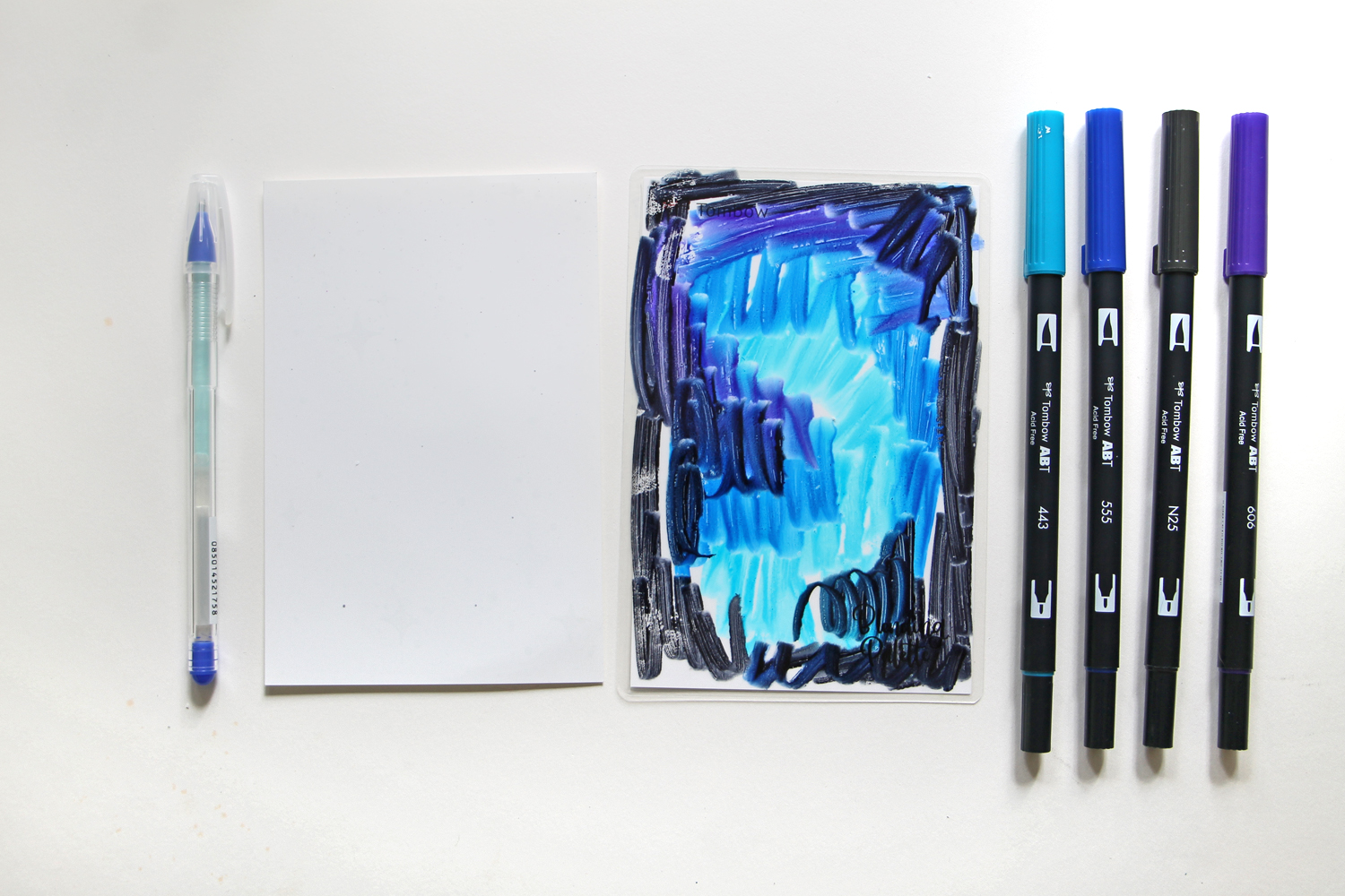 Your Guide to Painting Watercolor Galaxies Using Dual Brush Pens - Katie Smith