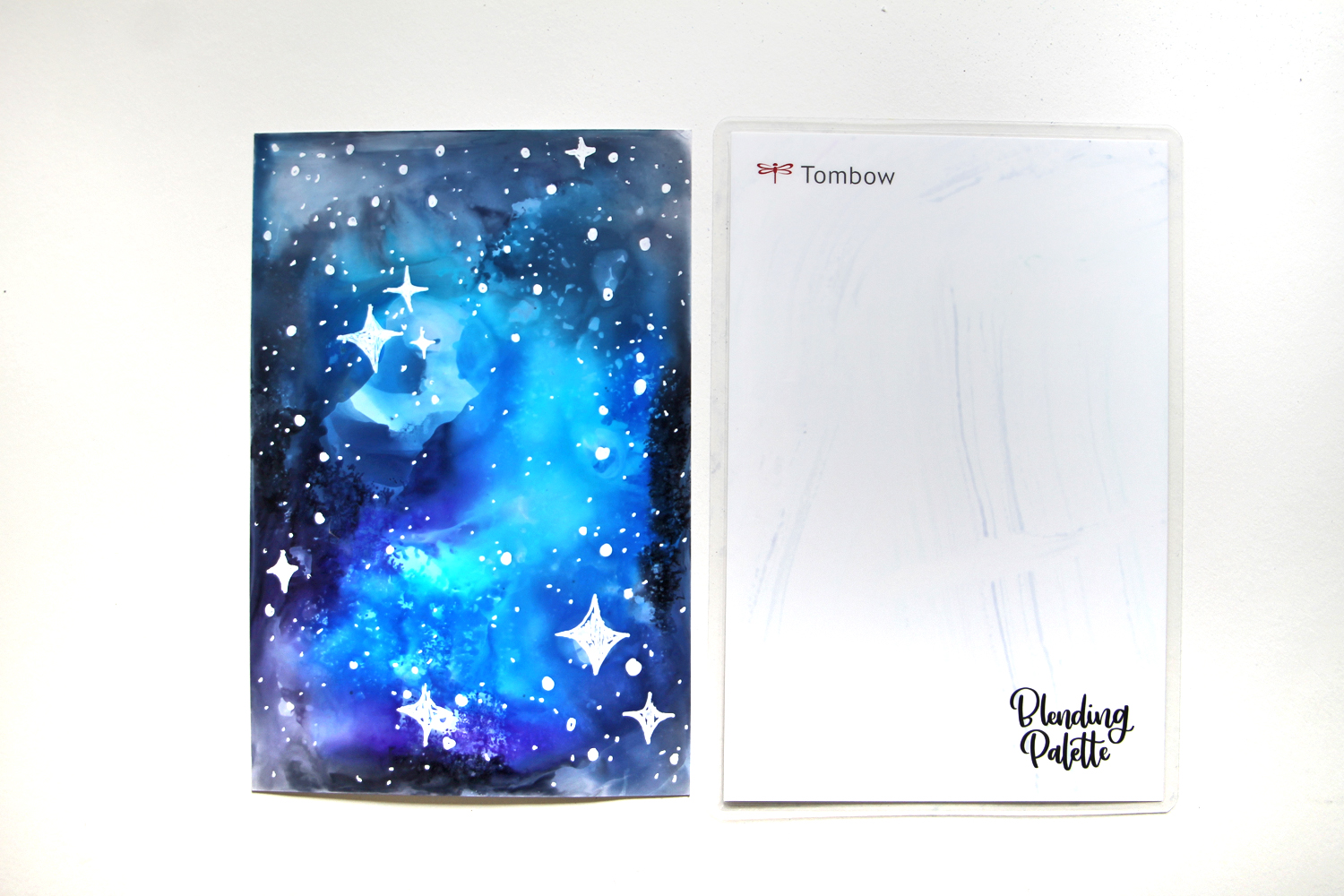 Your Guide to Painting Watercolor Galaxies Using Dual Brush Pens - Katie Smith