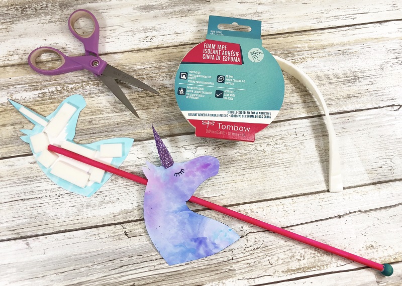 Create a Magical Unicorn Wand with Tombow and Creatively Beth