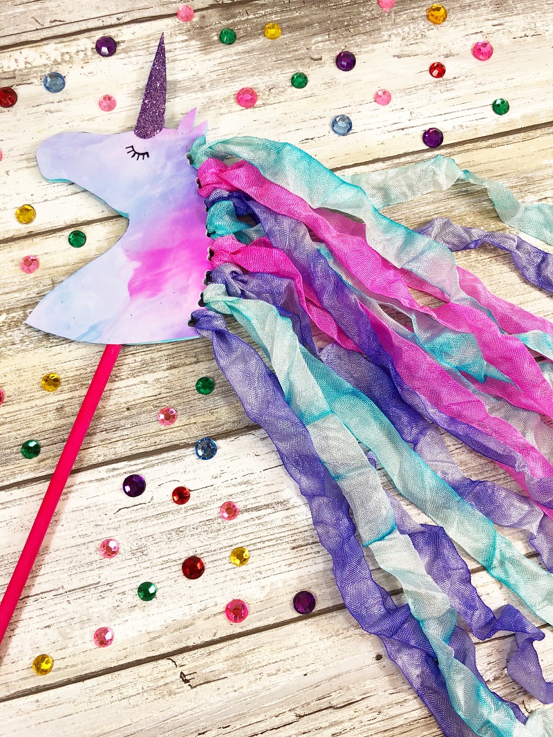 Create a Magical Unicorn Wand with Tombow and Creatively Beth