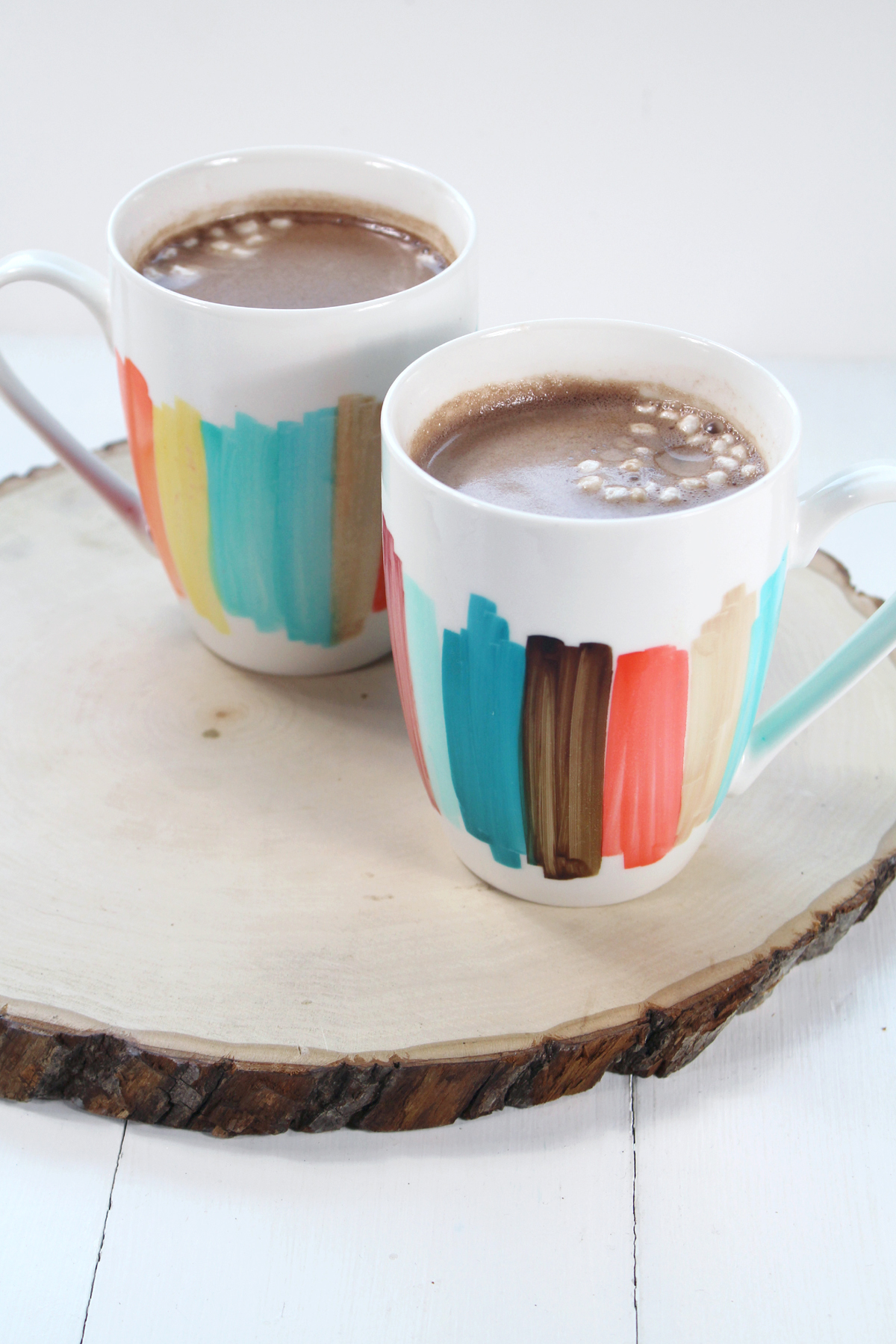 Make Color Block Autumn Mugs With ABT PRO Markers - Natalie Shaw