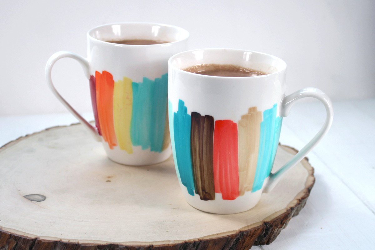 Make Color Block Autumn Mugs With ABT PRO Markers - Natalie Shaw