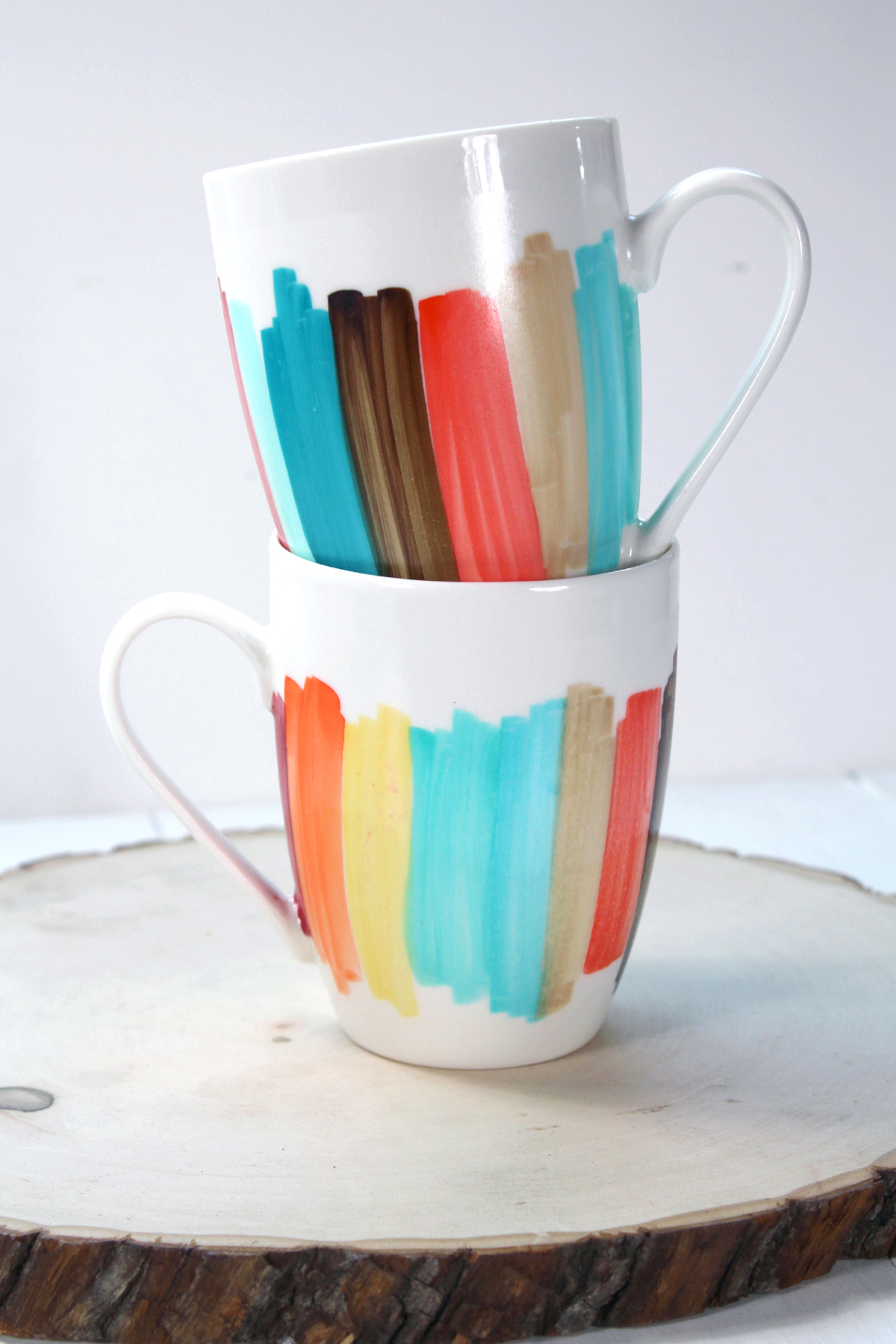 Make Color Block Autumn Mugs With ABT PRO Markers - Natalie Shaw