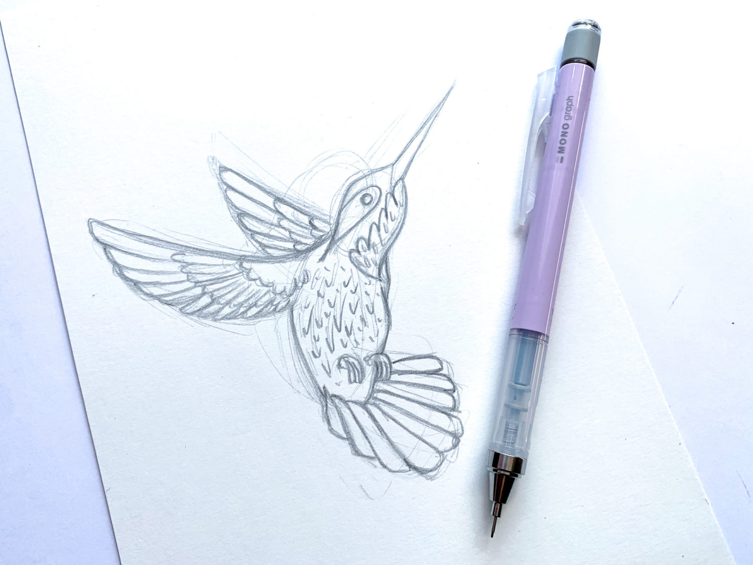 Inking Sketches With MONO Drawing Pens - Tombow USA Blog