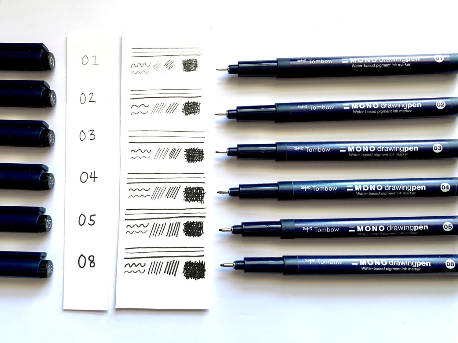 Inking Sketches With MONO Drawing Pens - Tombow USA Blog