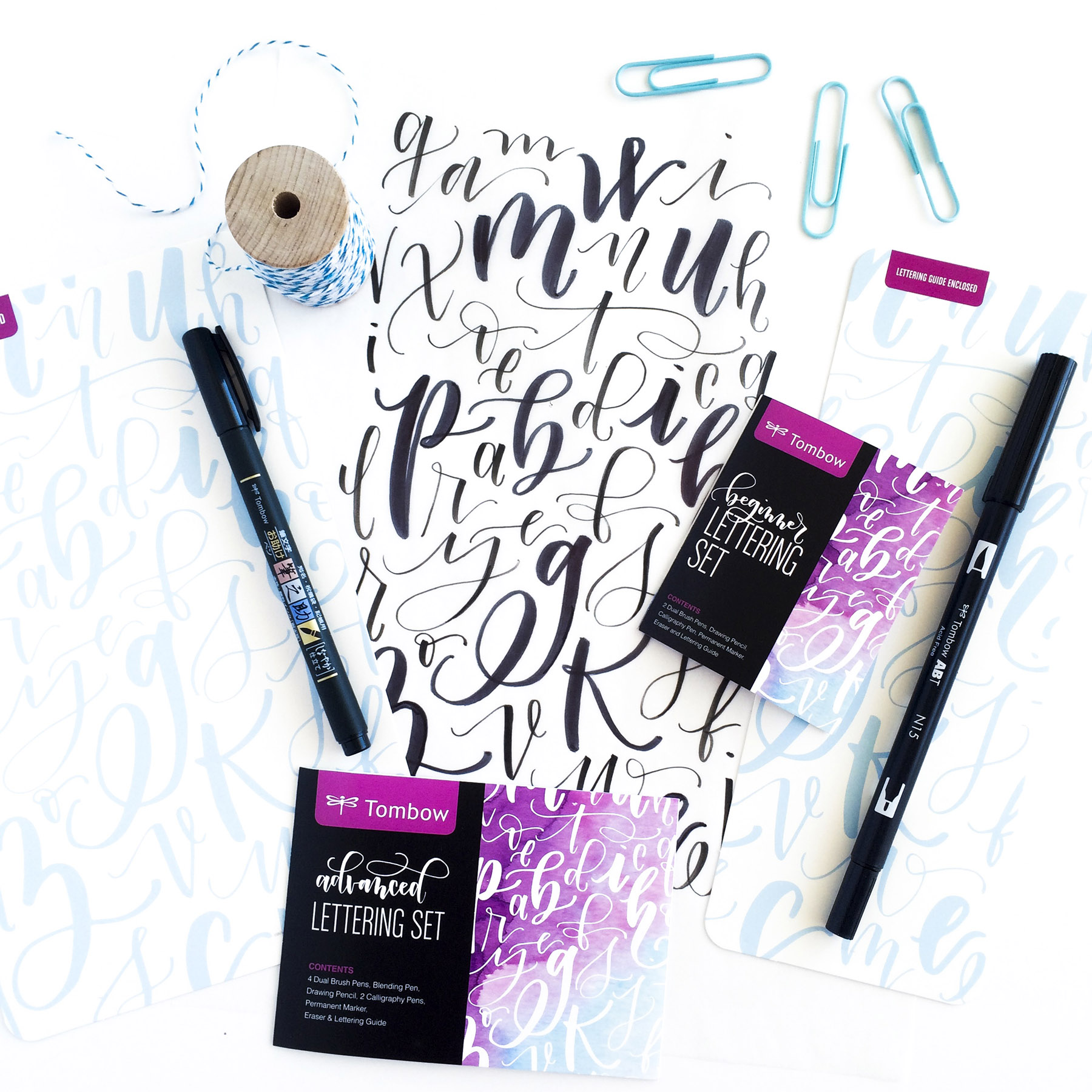 5 Steps to Working with Clients | by Amanda Arneill for Tombow | Introducing Tombow's new Lettering Sets!