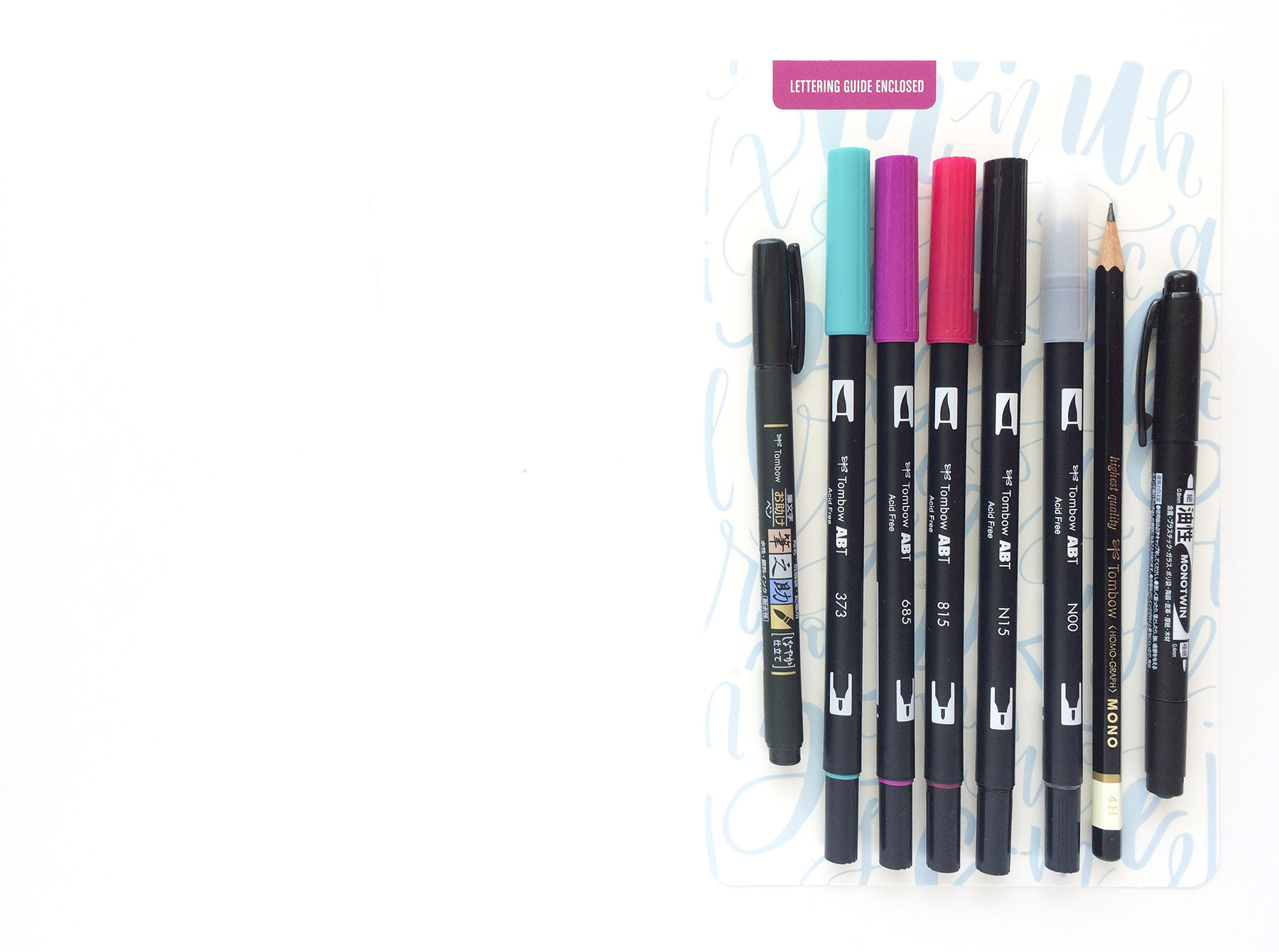 My Top 6 Favorite Brush Pens - Amanda Arneill