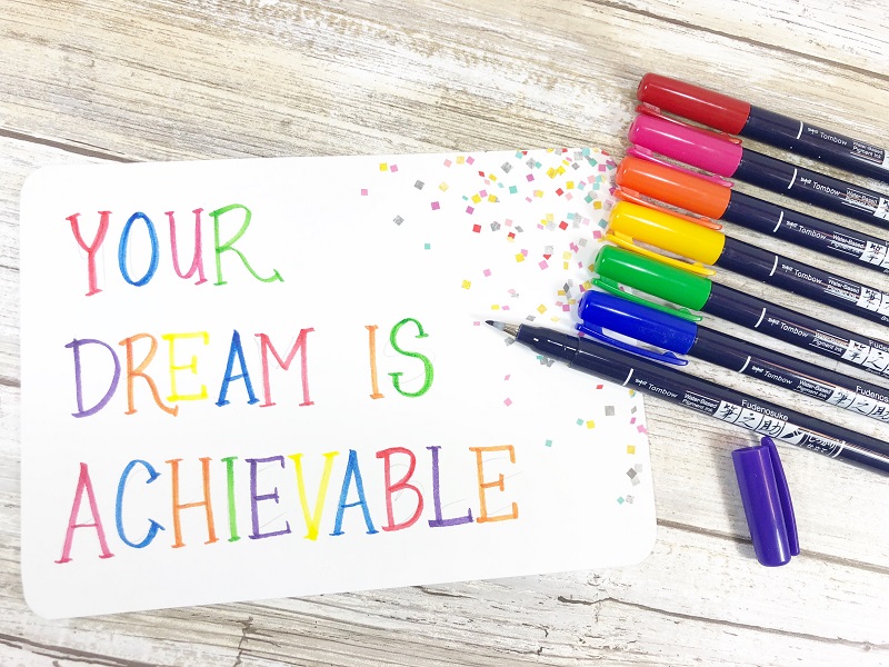 TOMBOW INSPIRATIONAL QUOTES CREATED WITH MIXBOOKS CREATIVELY BETH