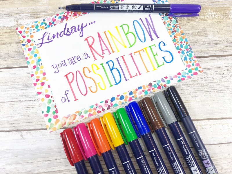 TOMBOW INSPIRATIONAL QUOTES CREATED WITH MIXBOOKS CREATIVELY BETH