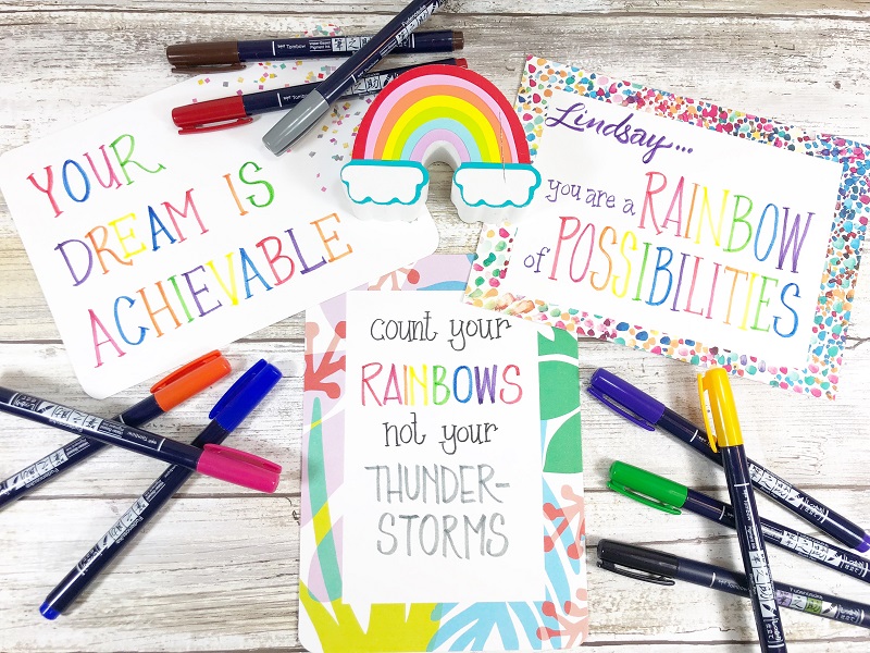 TOMBOW INSPIRATIONAL QUOTES CREATED WITH MIXBOOKS CREATIVELY BETH