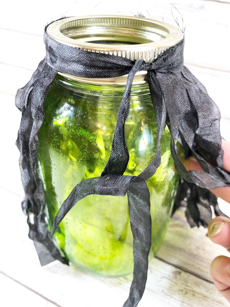 DIY WITCH MASON JAR LANTERN CREATIVELY BETH FOR TOMBOW