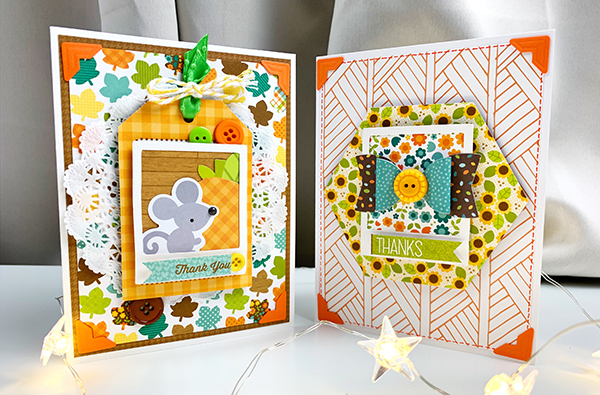 Learn 10 things you need to make a great fall card. Learn what adhesives you need to use to achieve a beautiful card! #tombow #cardmaking
